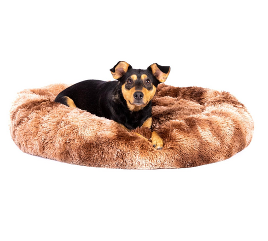 Calming Cuddle Bed - Frost Brown